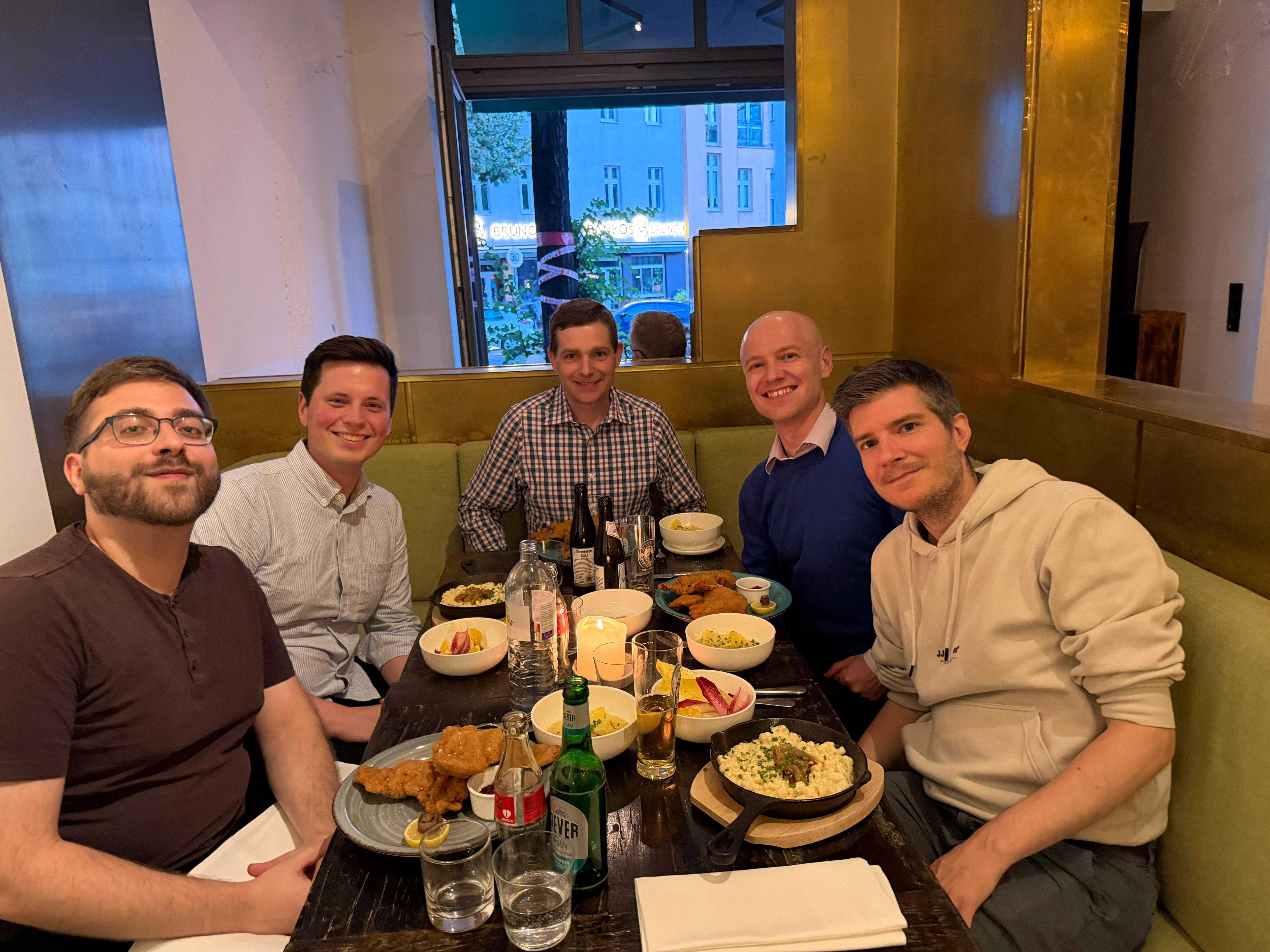 Peter van Galen visit at Penter lab